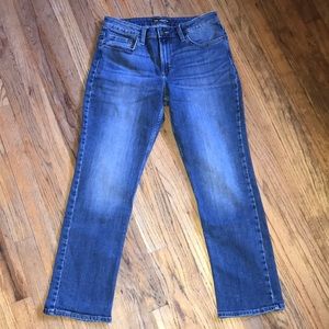 Lee Regular Fit Mid Rise Straight Leg Jeans